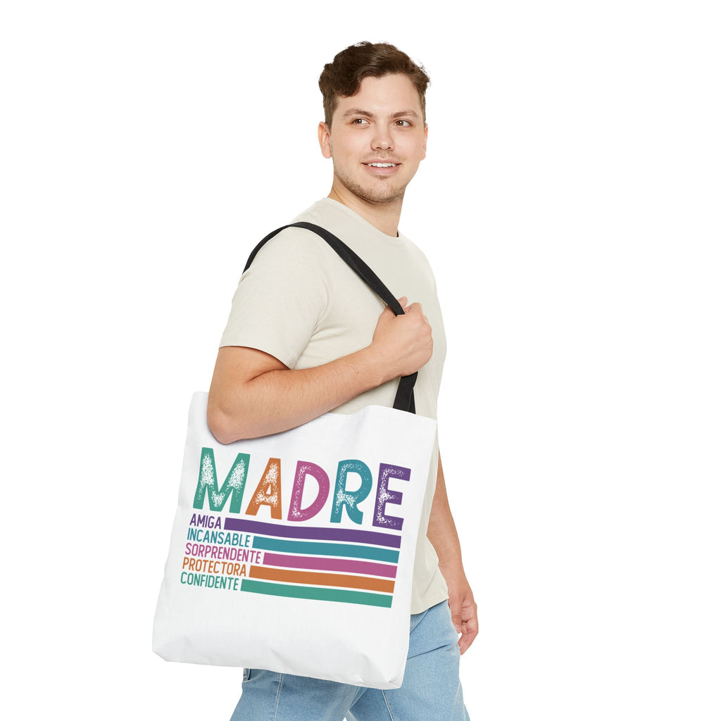 MADRE Colorful Stripes Spanish Mother Appreciation Gift