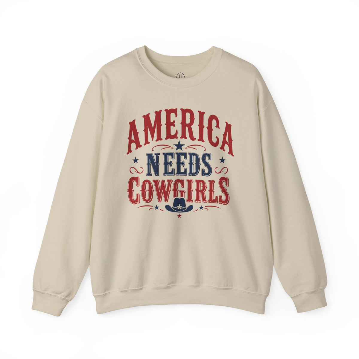 America Needs Cowgirls Sweatshirt