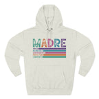 Madre Graphic Hoodie — Colorful Spanish Mother Tribute (Amiga, Protectora, Confidente)