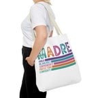 MADRE Colorful Stripes Spanish Mother Appreciation Gift