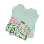 Pickles and Jesus Salty & Saved T-Shirt