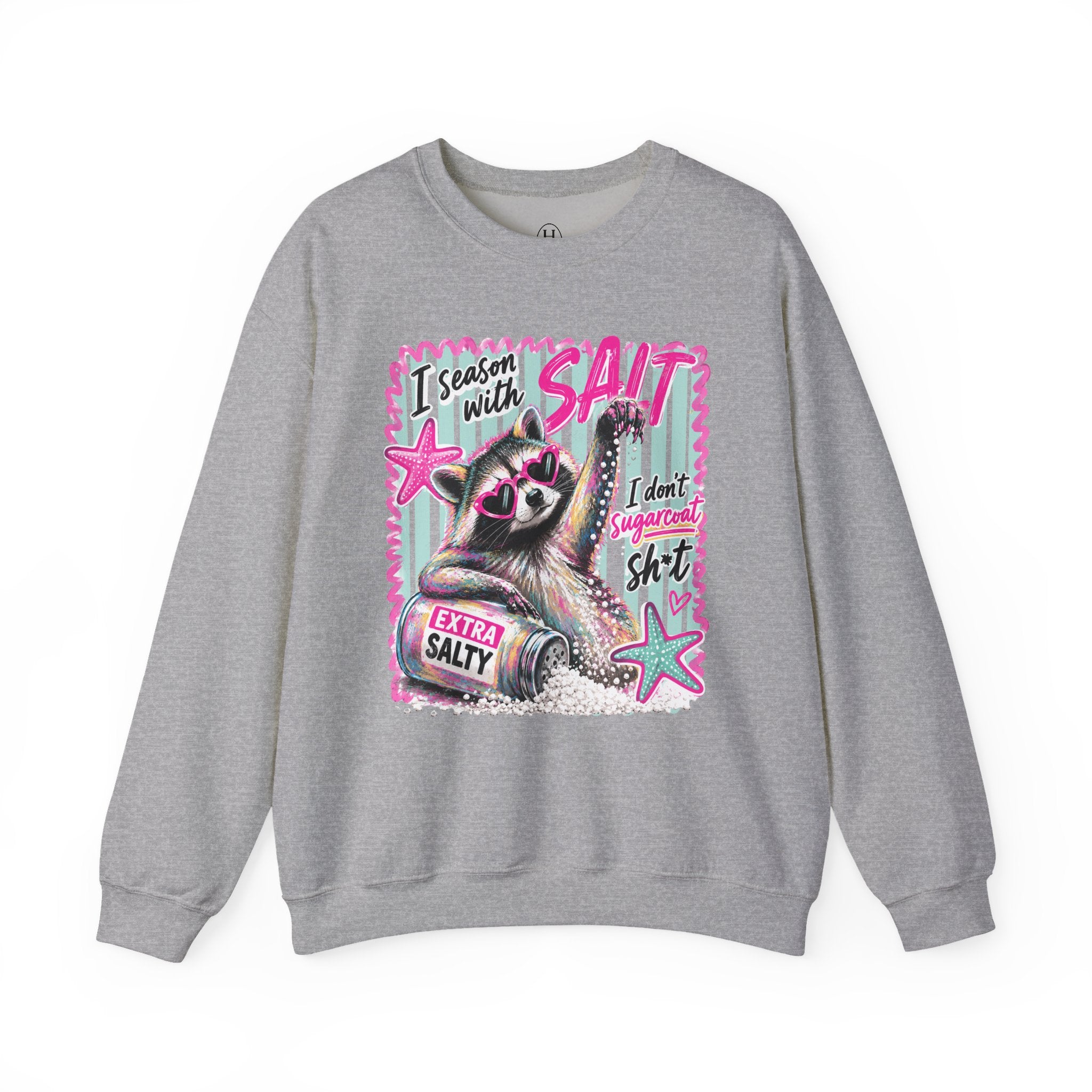 'I Season With Salt' Graphic Sweatshirt