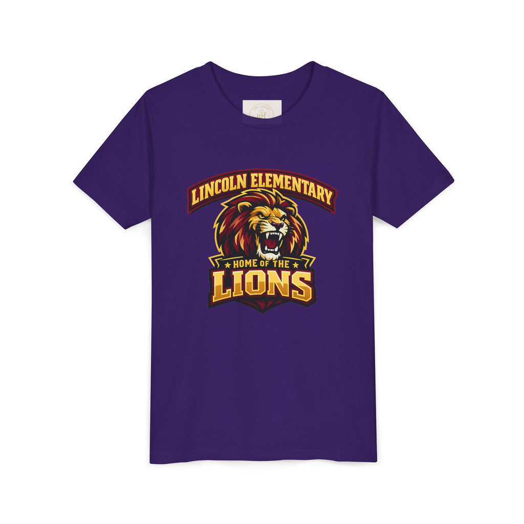 Youth Lions School Spirit Short Sleeve Tee