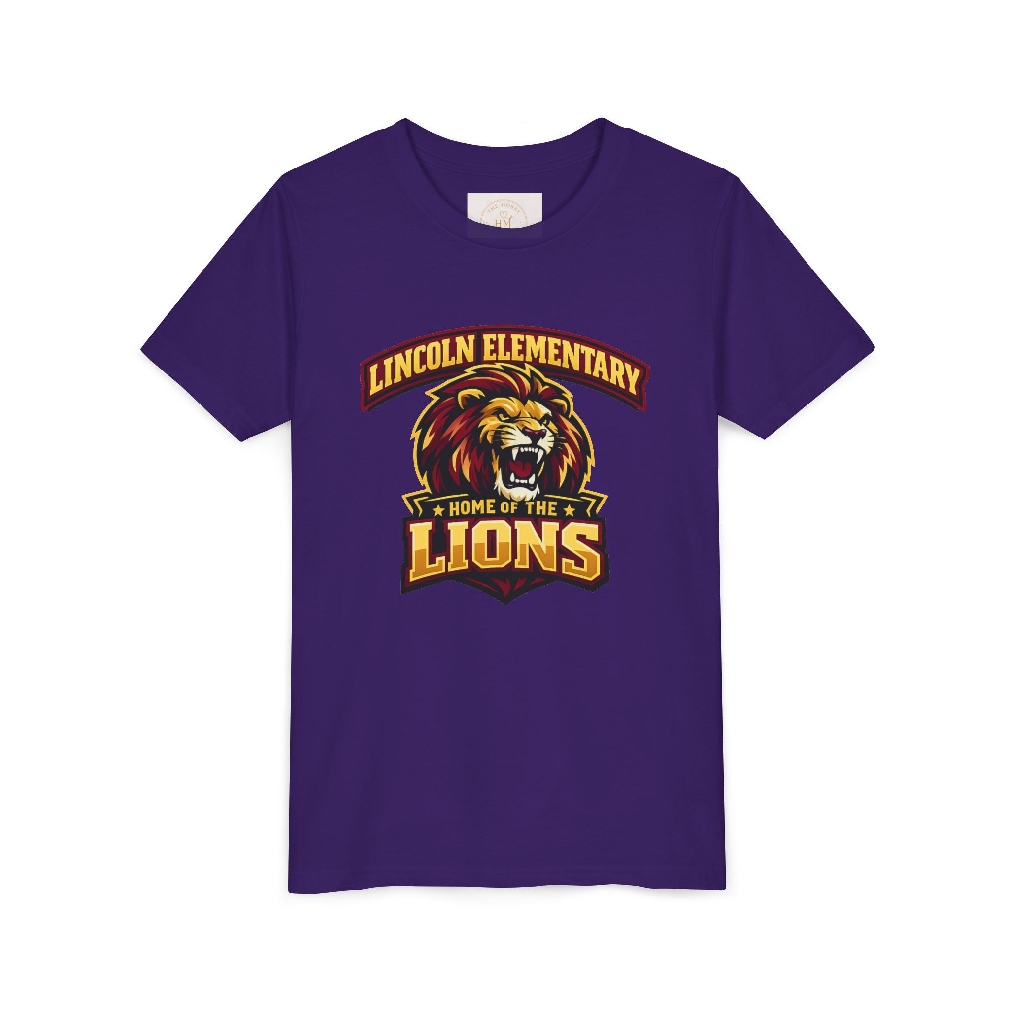 Youth Lions School Spirit Short Sleeve Tee