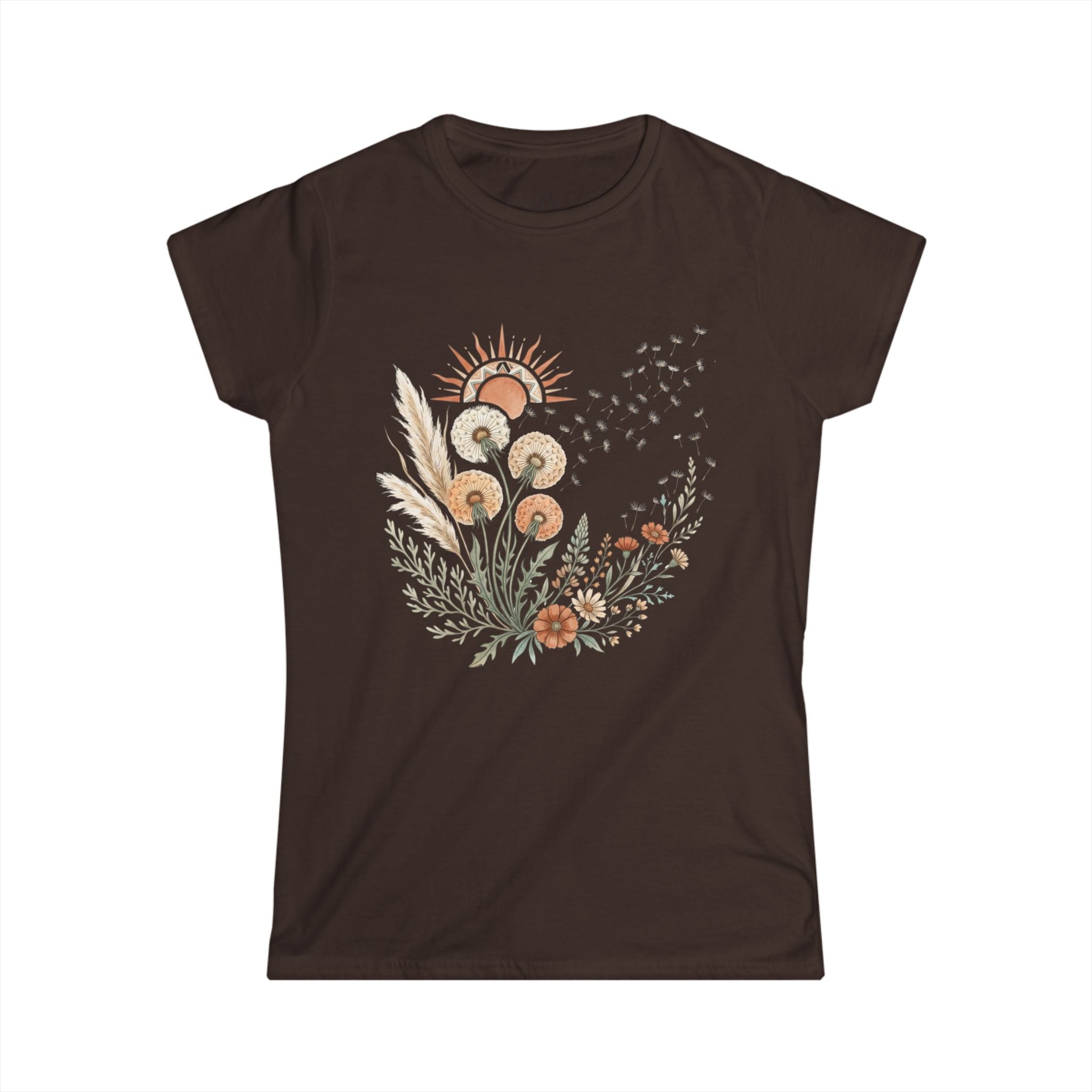 Boho Sunflower Bouquet Women's Tee