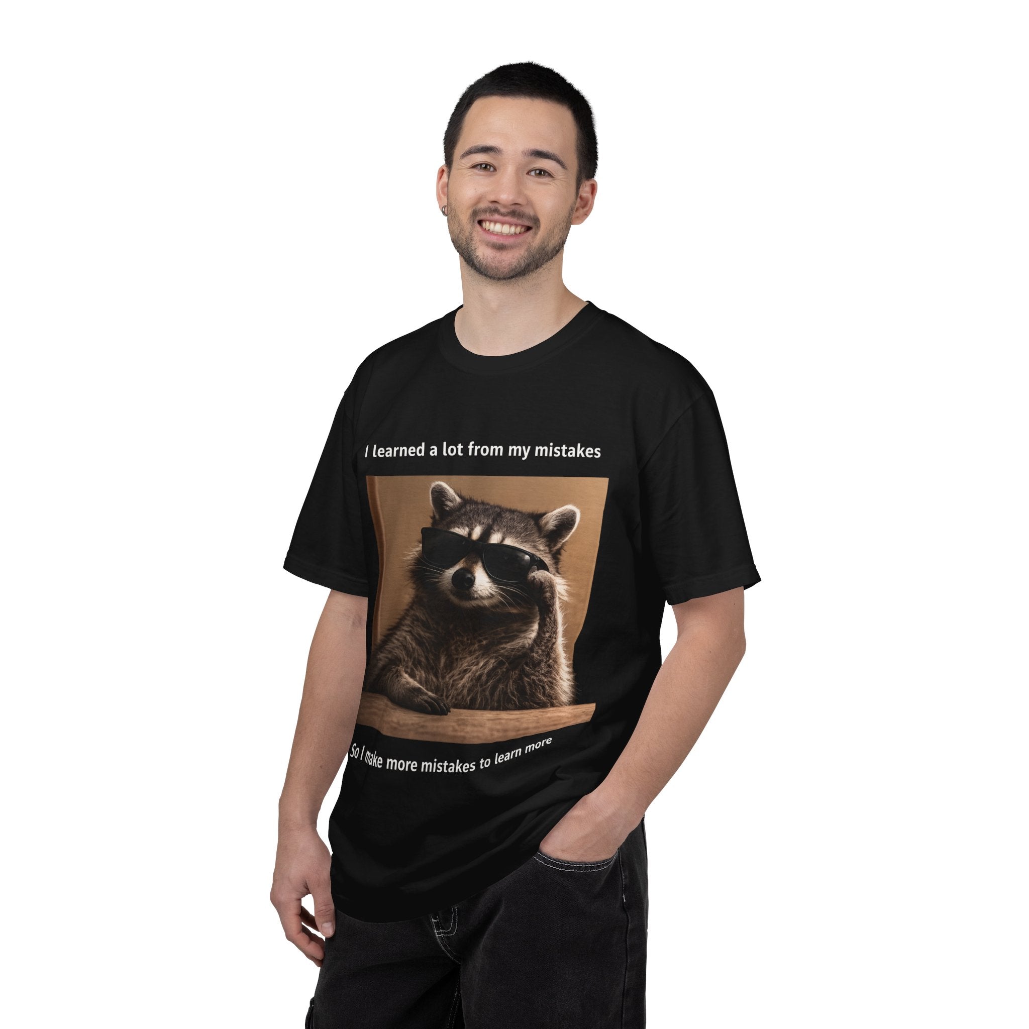 Raccoons and Mistakes Graphic T-Shirt