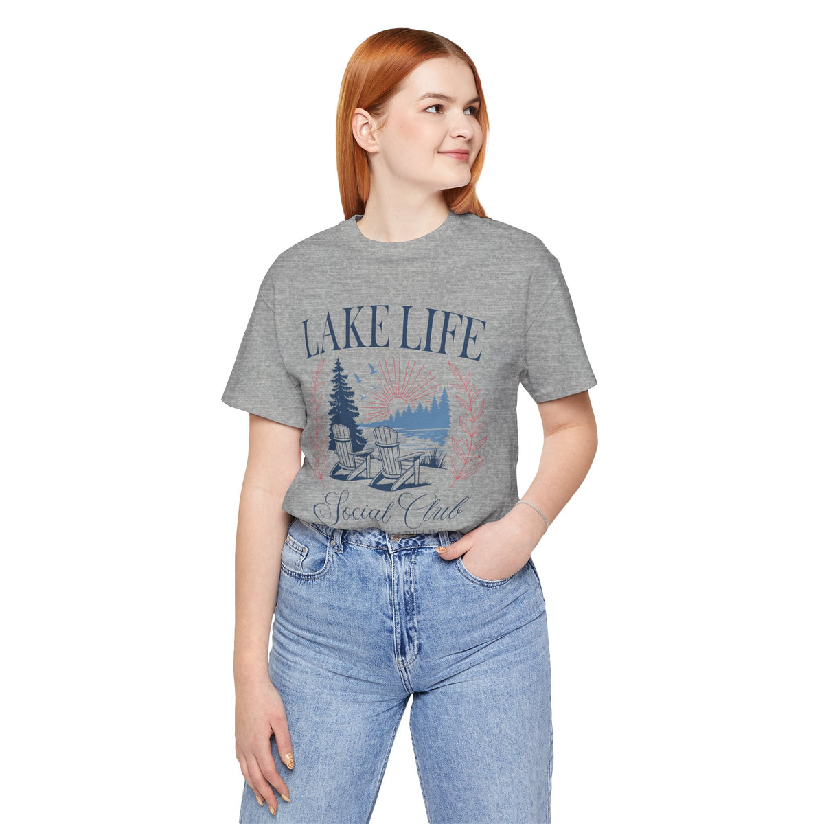 "Lake Life Social Club"  Graphic Tee