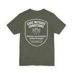 Custom Tee aat Abby Pet Hosptail - Proceeds will be donated to Abby Pet Hospital VCF fund.