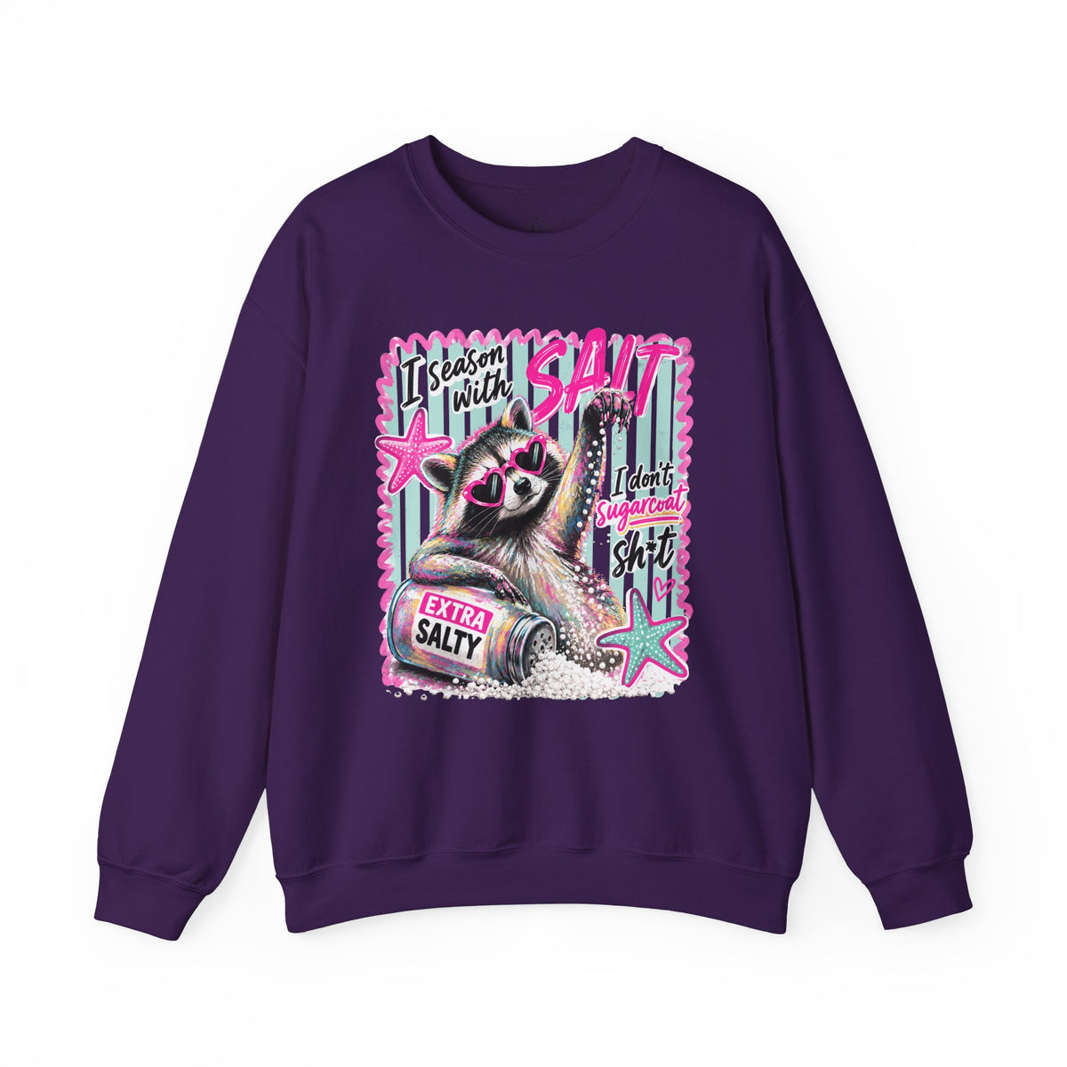'I Season With Salt' Graphic Sweatshirt