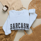 "Sarcasm: It's How I Hug" Graphic Pullover