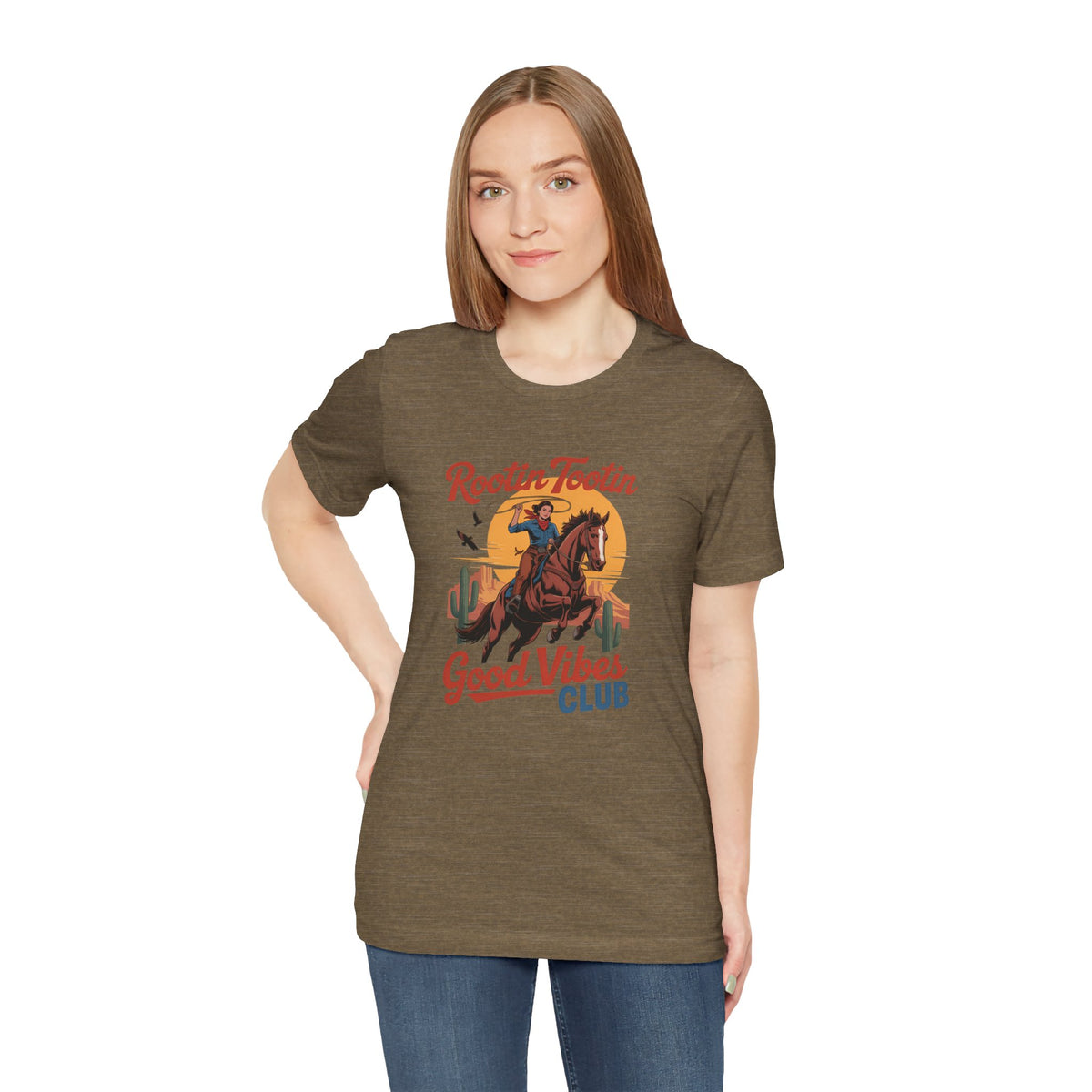 Rootin Tootin Good Vibes Club Tee