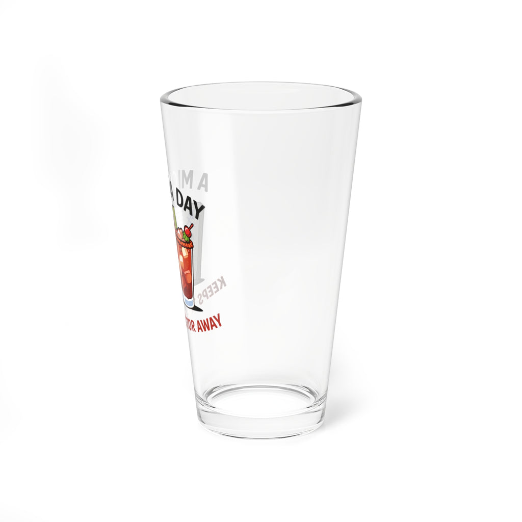 'A Michi a Day Keeps the Doctor Away' Cocktail Pint Glass