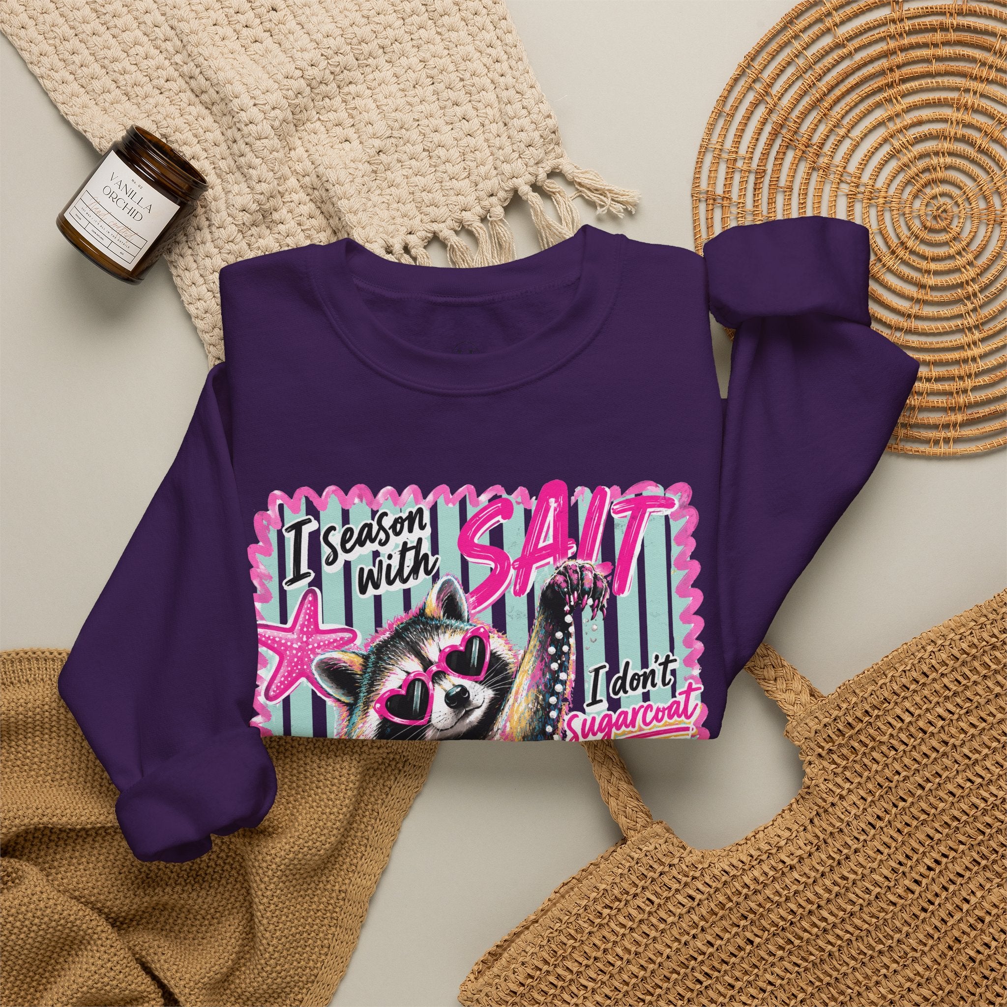 'I Season With Salt' Graphic Sweatshirt