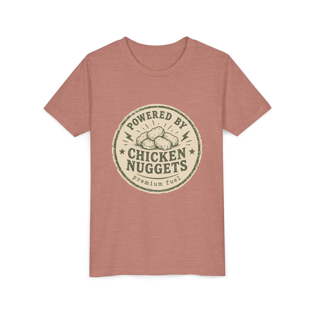 Powered by Chicken Nuggets Youth Graphic T-Shirt