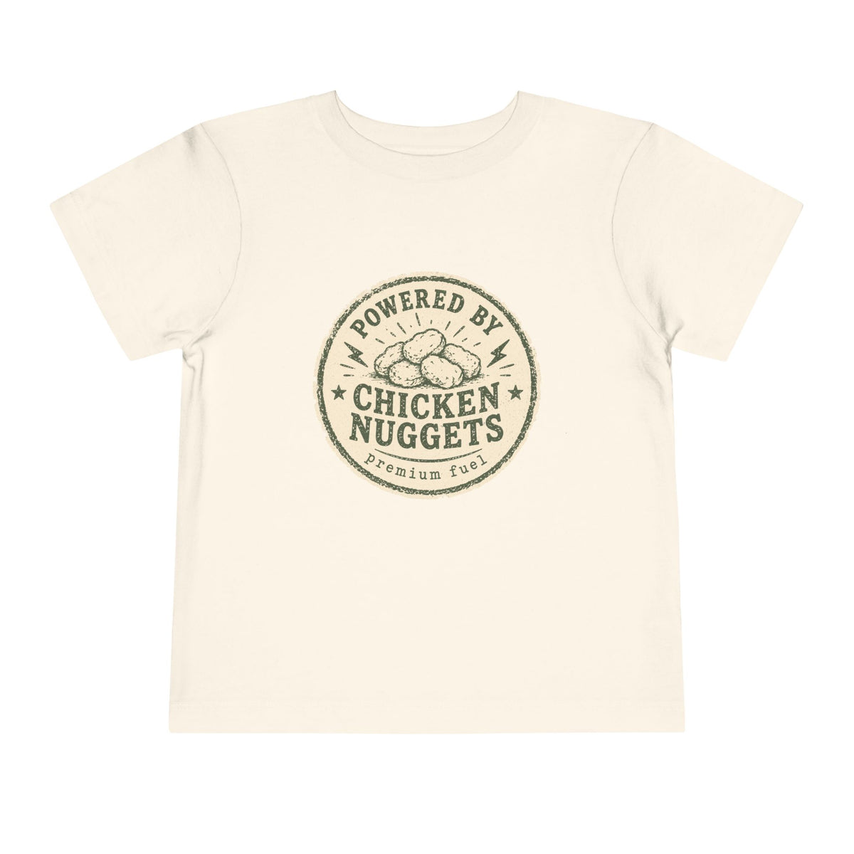 Powered by Chicken Nuggets Toddler Tee