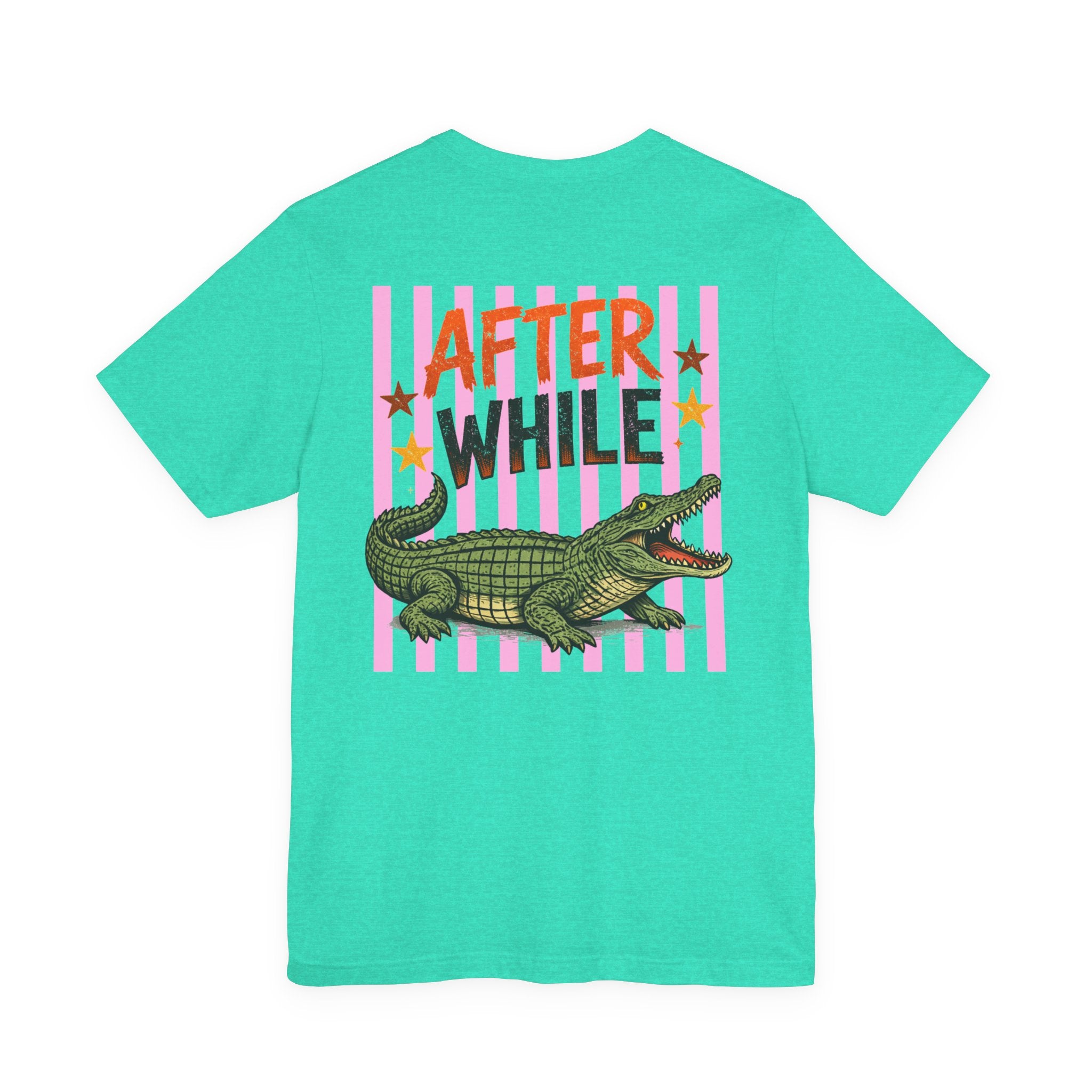 Later Alligator Graphic T-Shirt – Retro Crocodile Graphic Tee