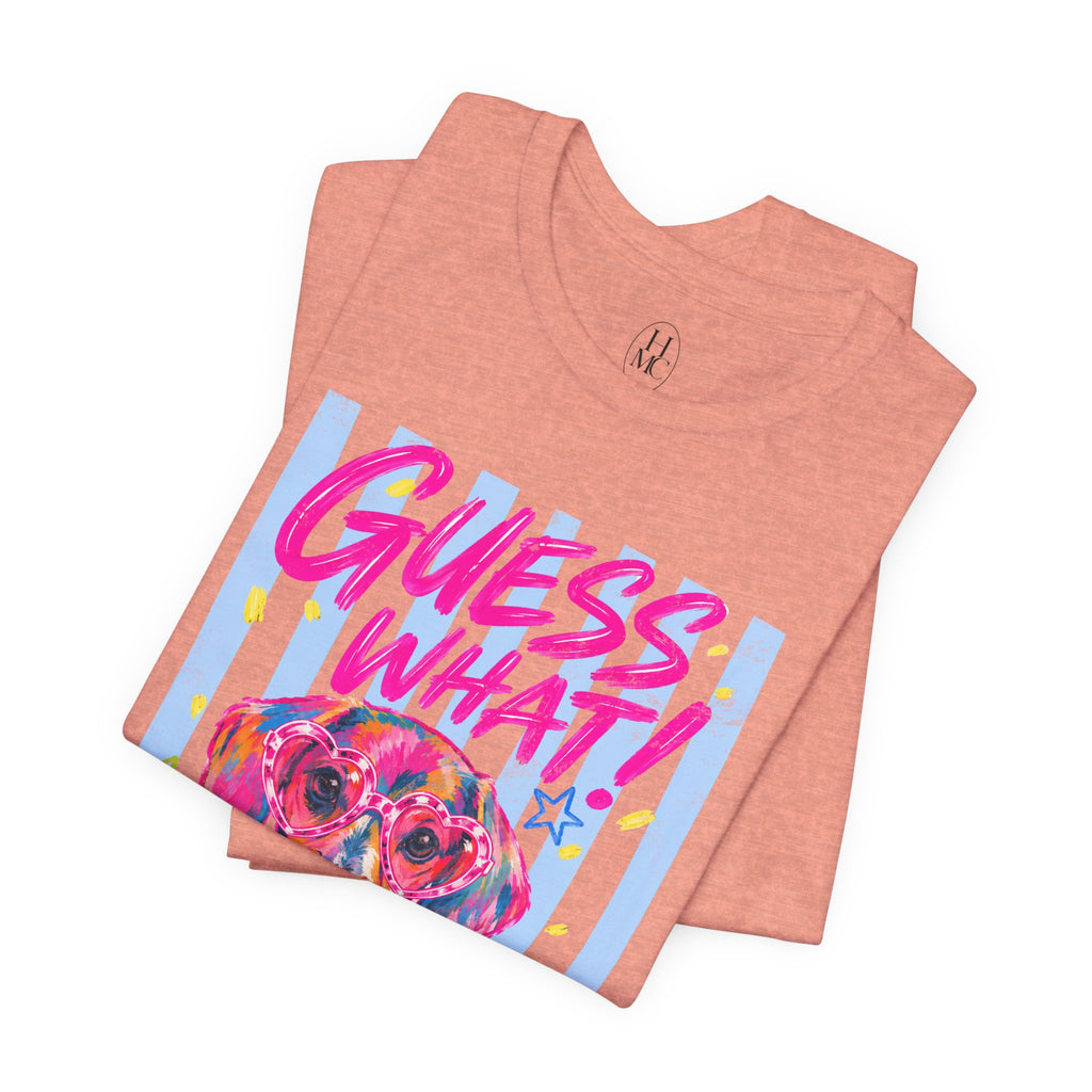 'Guess What? Wiener Butt' Graphic Tee