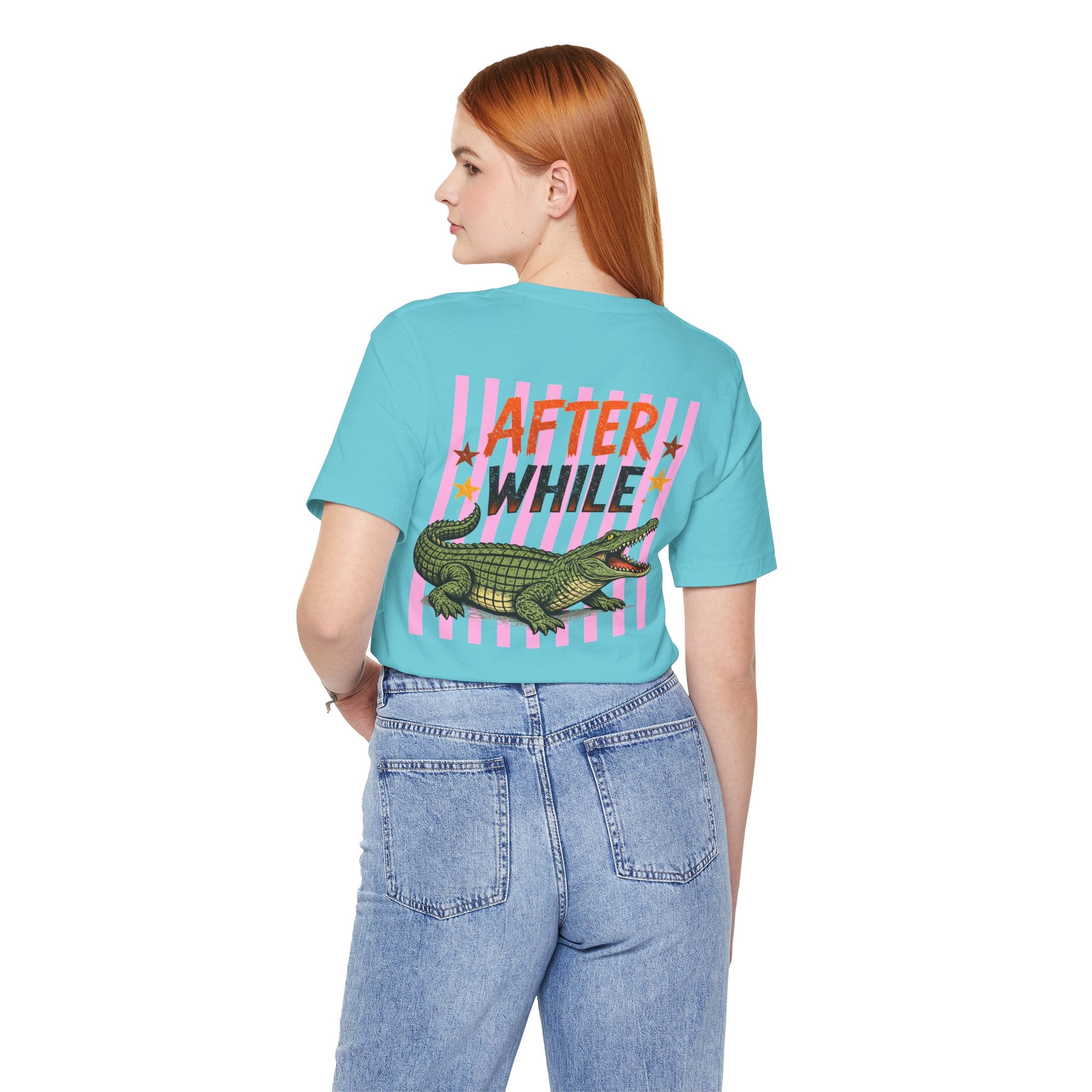 Later Alligator Graphic T-Shirt – Retro Crocodile Graphic Tee
