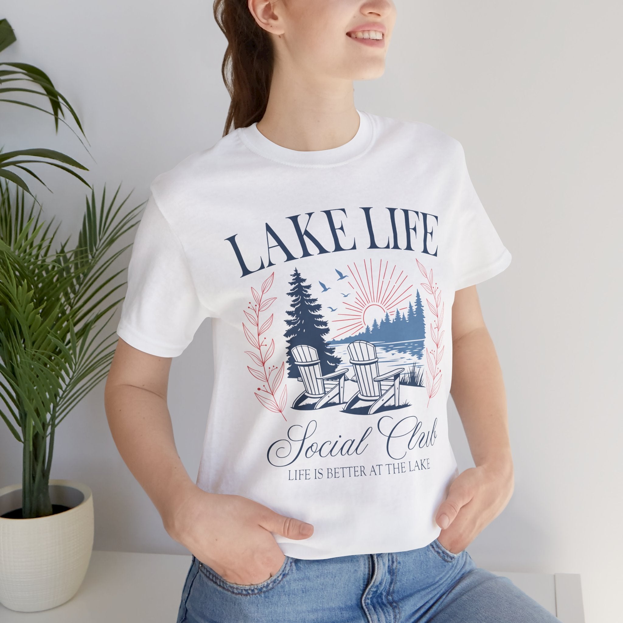 "Lake Life Social Club"  Graphic Tee