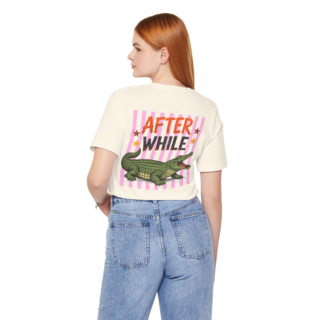 Later Alligator Graphic T-Shirt – Retro Crocodile Graphic Tee