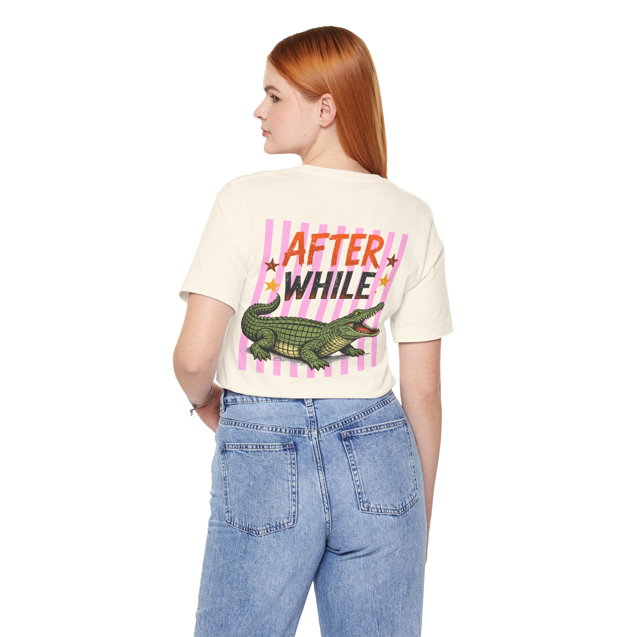 Later Alligator Graphic T-Shirt – Retro Crocodile Graphic Tee