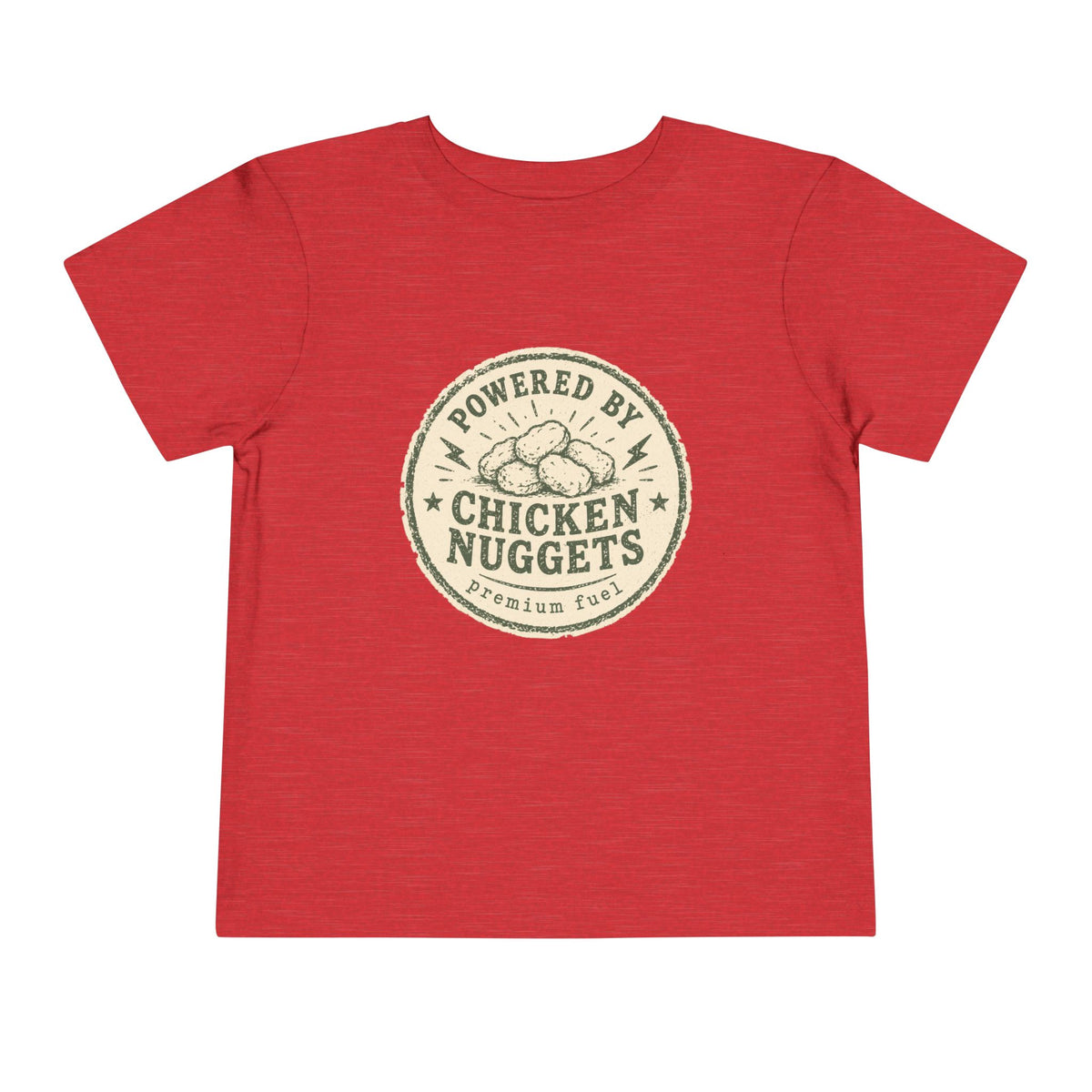 Powered by Chicken Nuggets Toddler Tee