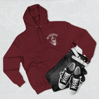 Motherhood Skeleton Graphic Hoodie — Rock Mom Fleece Pullover