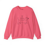Dachshund Cocktail Crewneck Sweatshirt