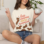 Less Meanies More Weenies Dachshund Graphic T-Shirt
