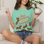 Less Meanies More Weenies Dachshund Graphic T-Shirt