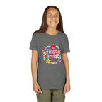 "First Grade" Colorful Back-to-School Shirt (Personalized Name Option)