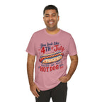 "You Look Like the 4th of July Makes Me Want a Hot Dog Real Bad" graphic tee