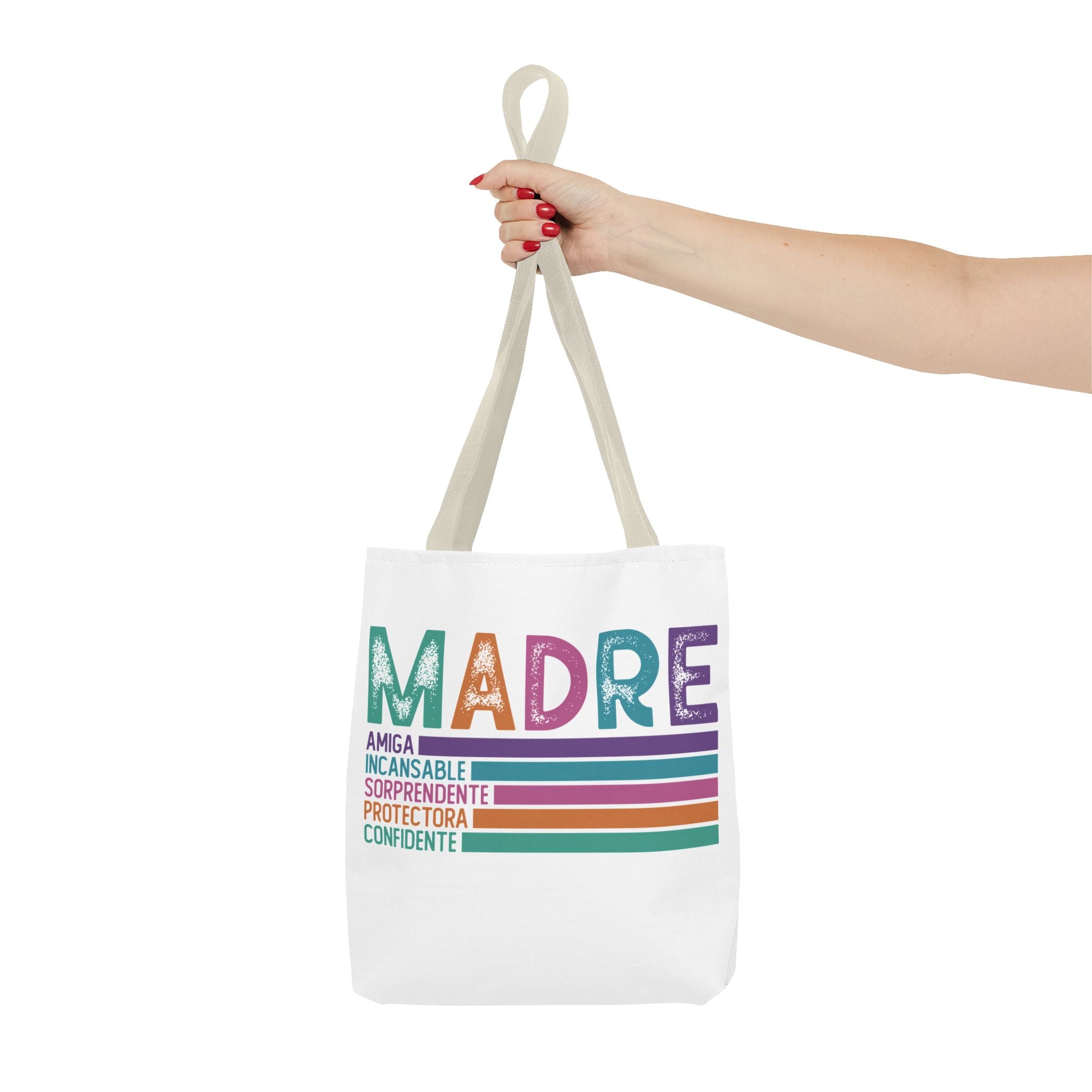 MADRE Colorful Stripes Spanish Mother Appreciation Gift