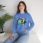 Tie-Dye Mom Crewneck Sweatshirt