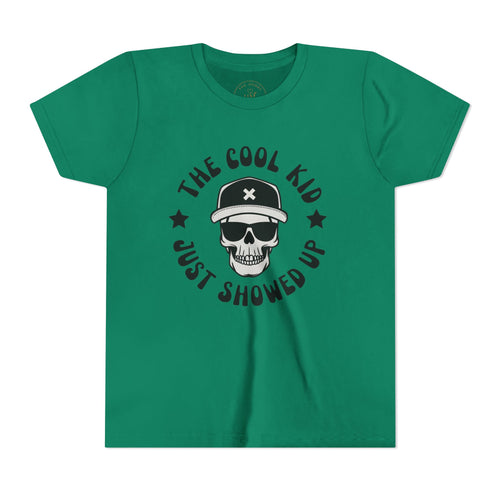 "The Cool Kid Just Showed Up" Youth Tee