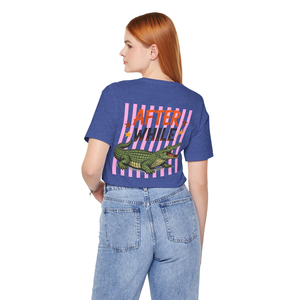 Later Alligator Graphic T-Shirt – Retro Crocodile Graphic Tee