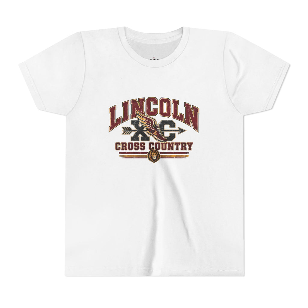 School Spirit Cross Country Youth Tee