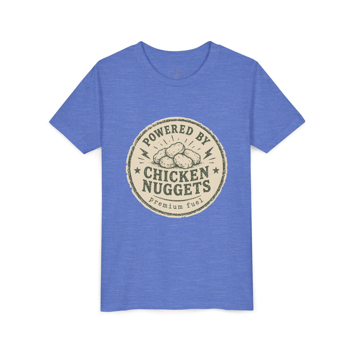 Powered by Chicken Nuggets Youth Graphic T-Shirt