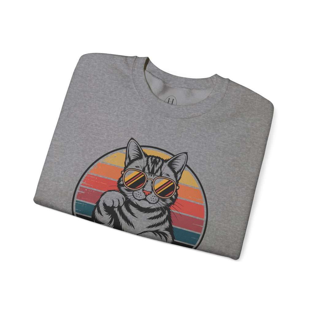 I Do What I Want Cat Crewneck Sweatshirt