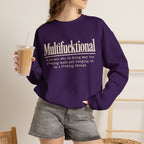 Multifucktional  Crewneck Sweatshirt