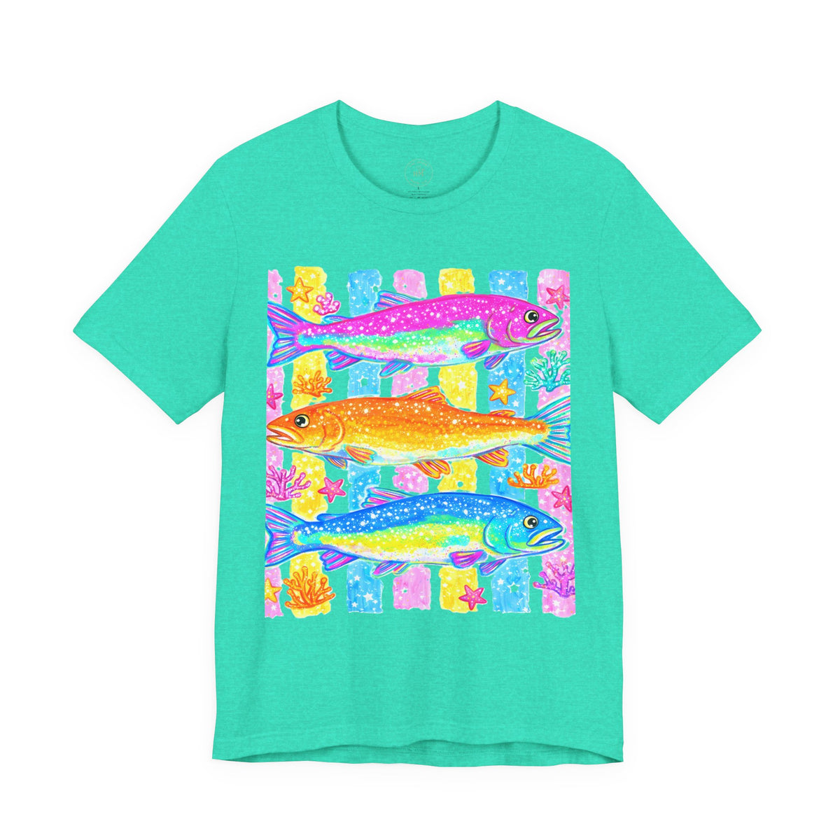 Tropical Fish  Beachy Summer Tee