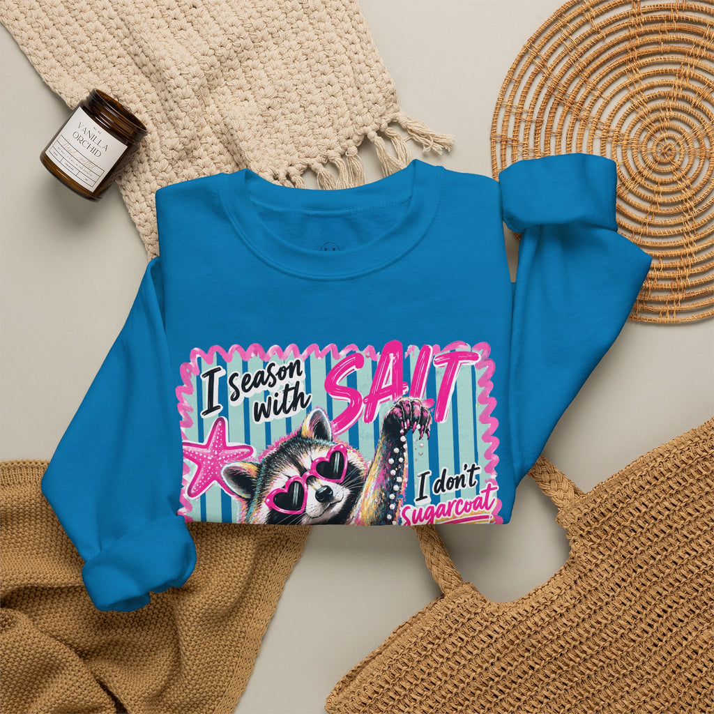 'I Season With Salt' Graphic Sweatshirt