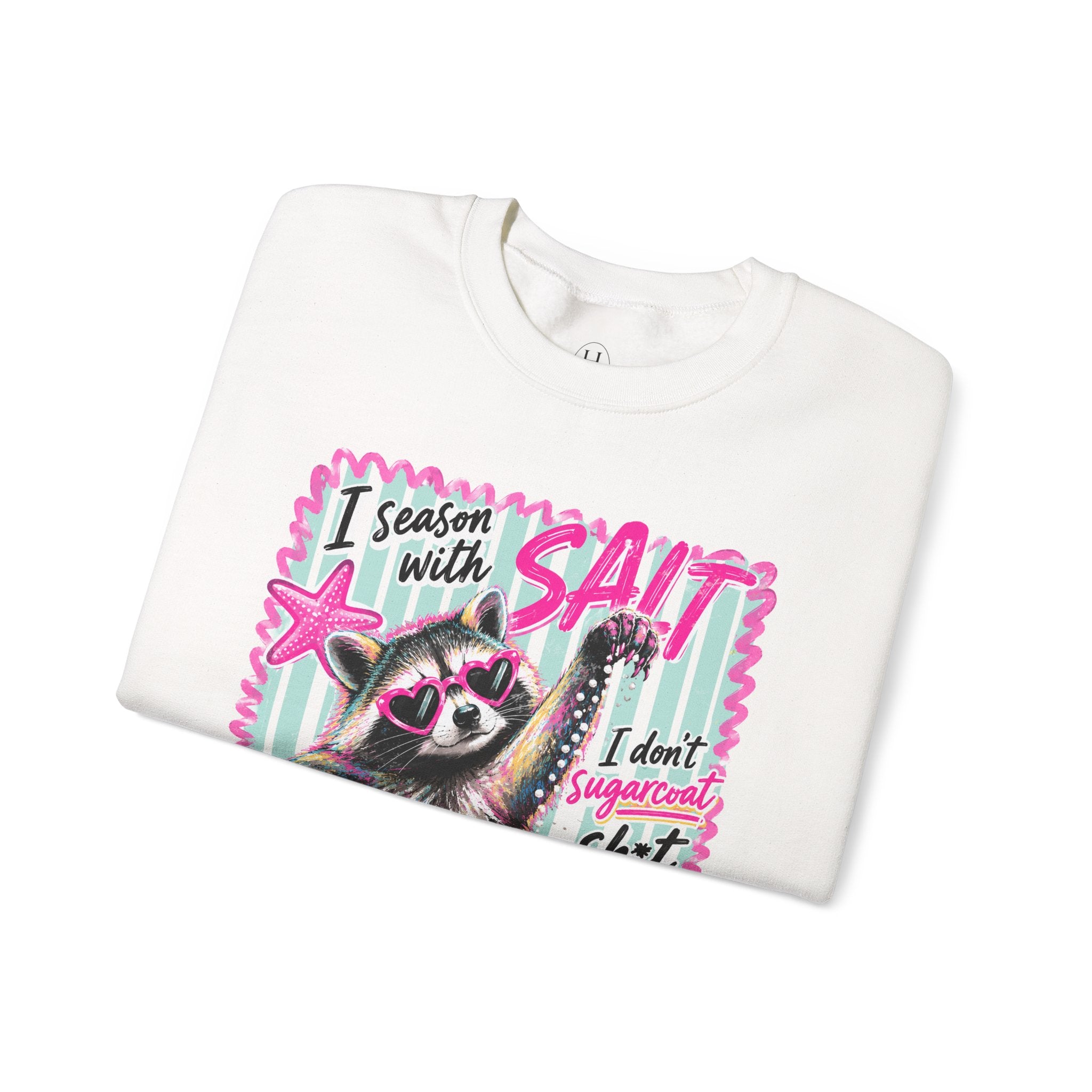 'I Season With Salt' Graphic Sweatshirt