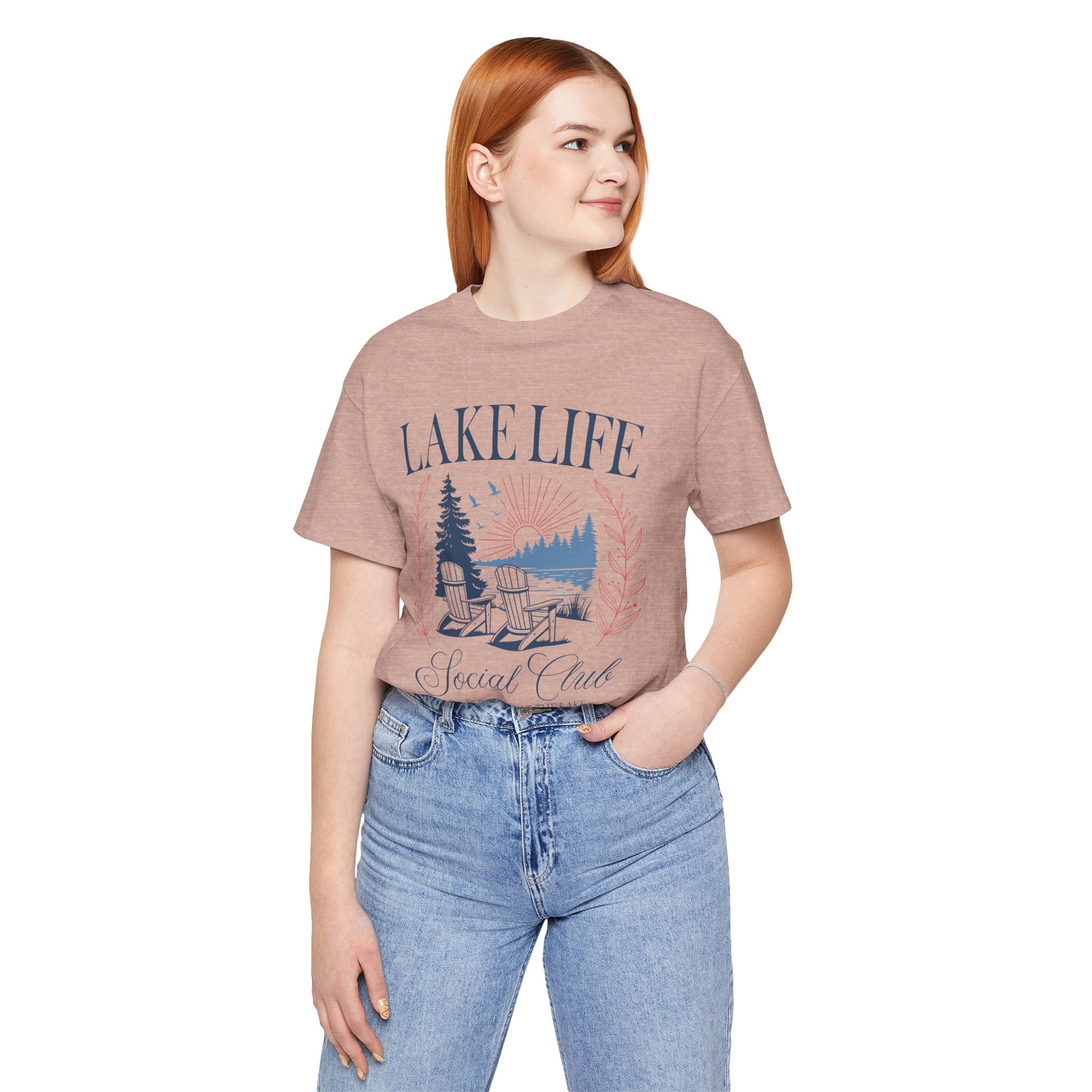 "Lake Life Social Club"  Graphic Tee