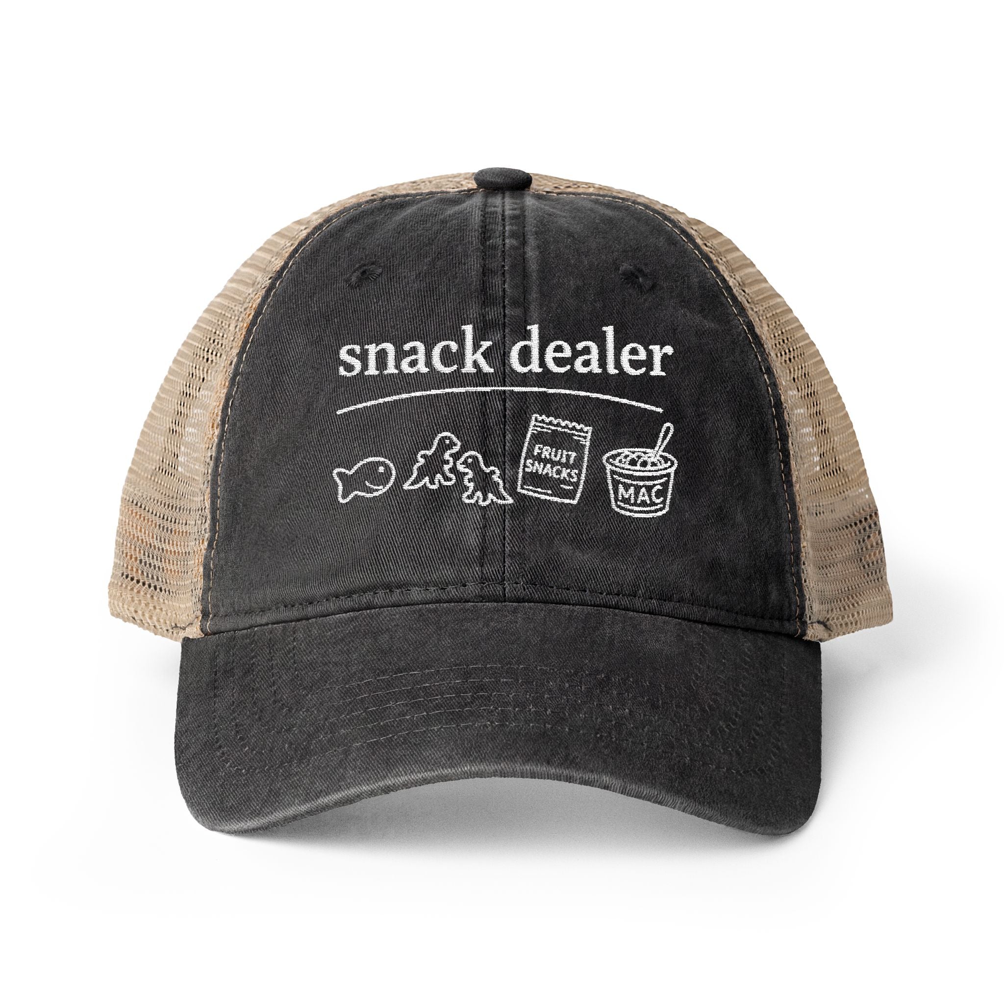 Snack Dealer  Washed Mesh Hat