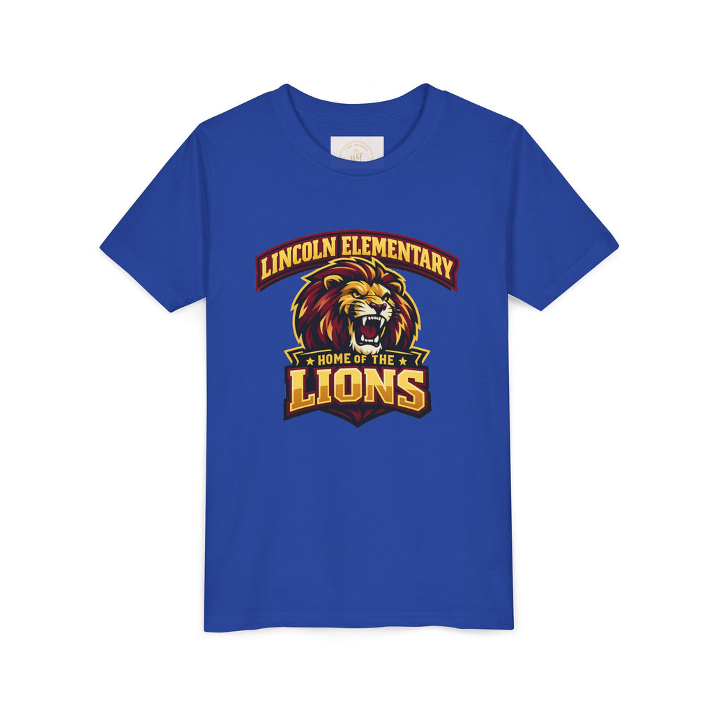 Youth Lions School Spirit Short Sleeve Tee