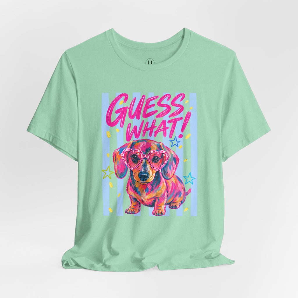'Guess What? Wiener Butt' Graphic Tee