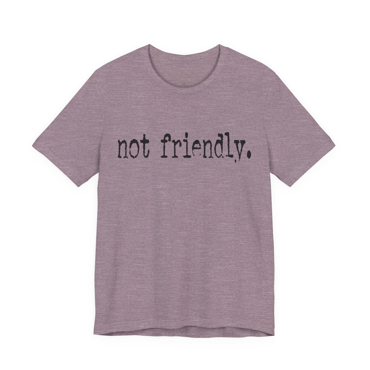 Not Friendly Graphic T‑Shirt