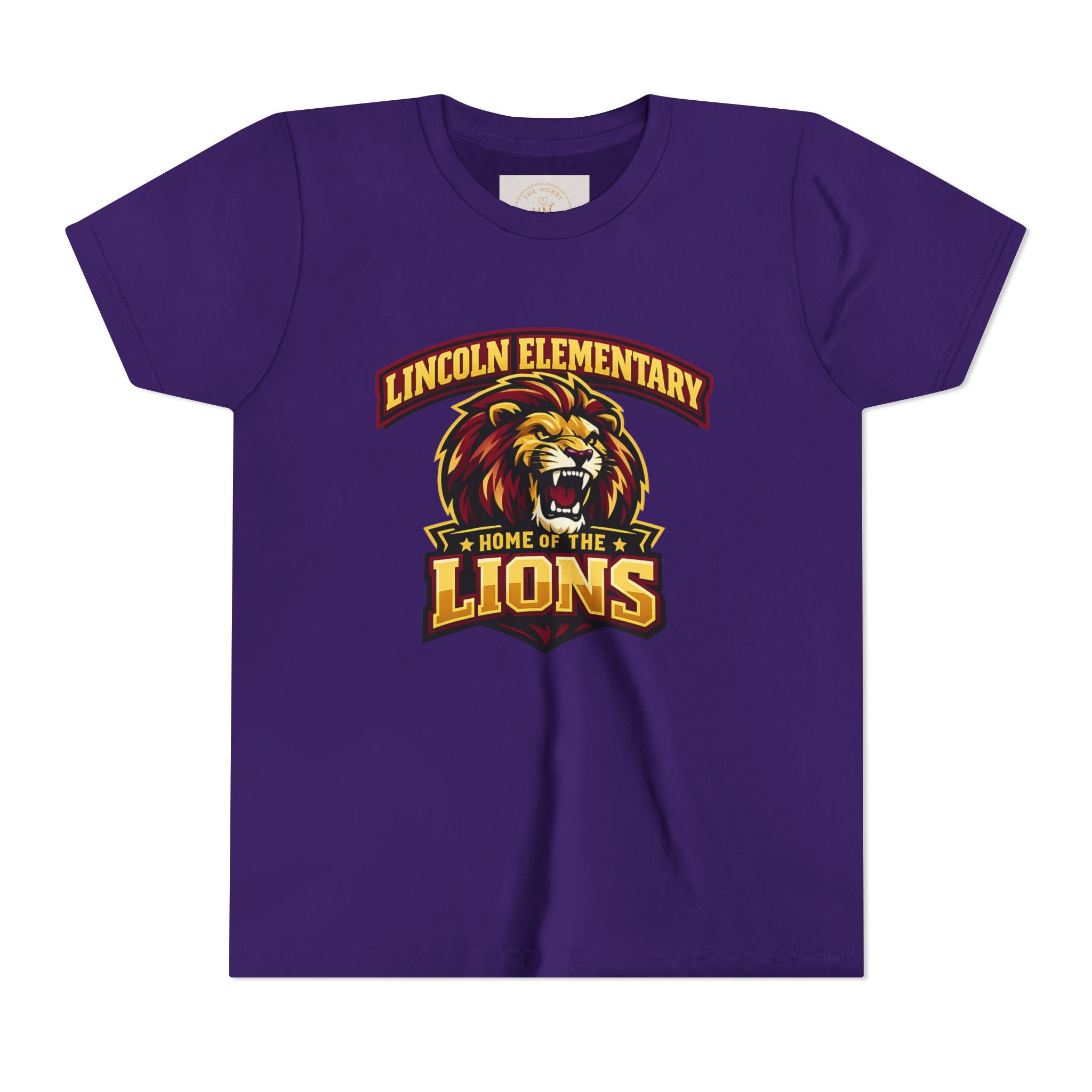 Youth Lions School Spirit Short Sleeve Tee