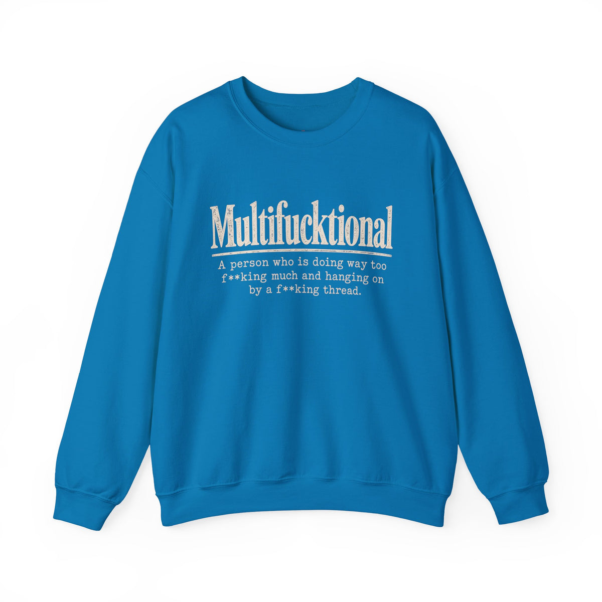 Multifucktional  Crewneck Sweatshirt
